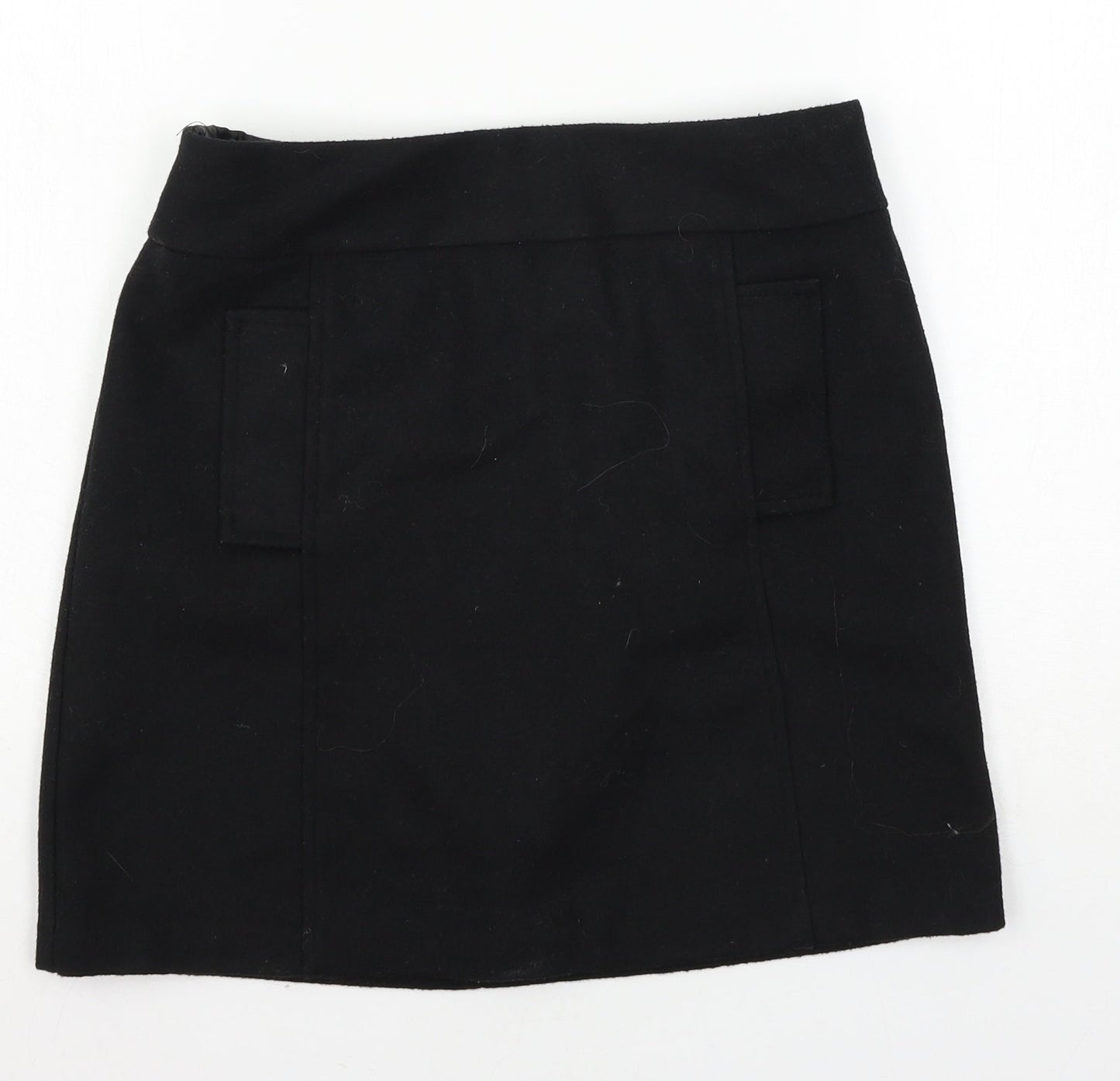 Papaya Womens Black   Mini Skirt Size 8
