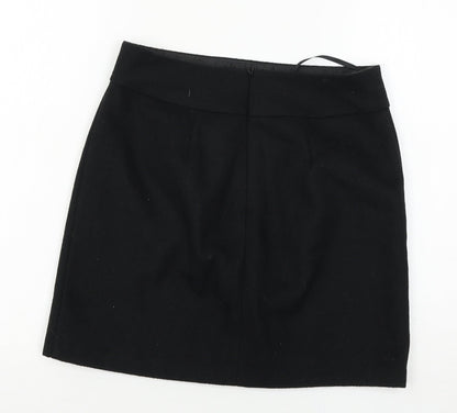 Papaya Womens Black   Mini Skirt Size 8