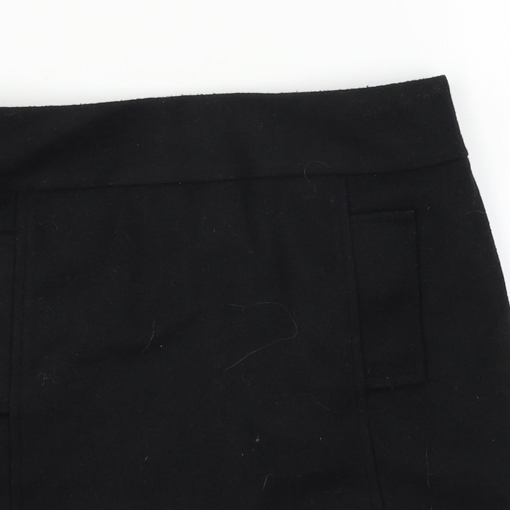 Papaya Womens Black   Mini Skirt Size 8