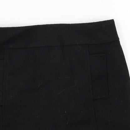 Papaya Womens Black   Mini Skirt Size 8