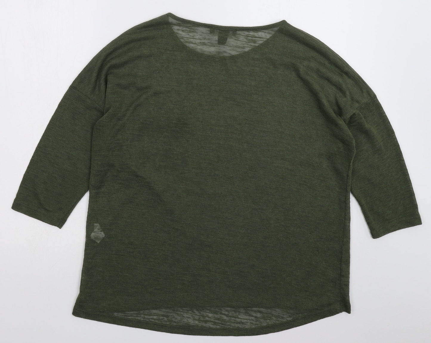 Womens UK Size 16 Atmosphere Green Pullover Jumper
