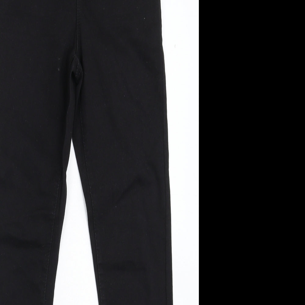 Denim & Co. Womens Black  Denim Jegging Jeans Size 6 L29 in