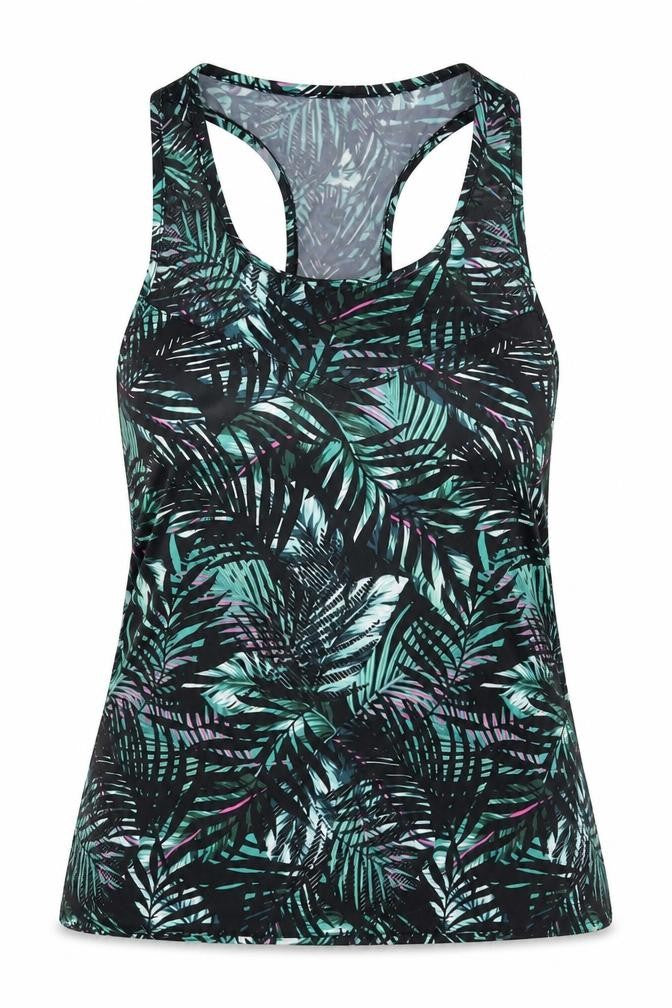Front view of New Look women’s multicoloured basic tank, size S
