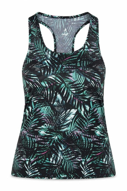 Front view of New Look women’s multicoloured basic tank, size S