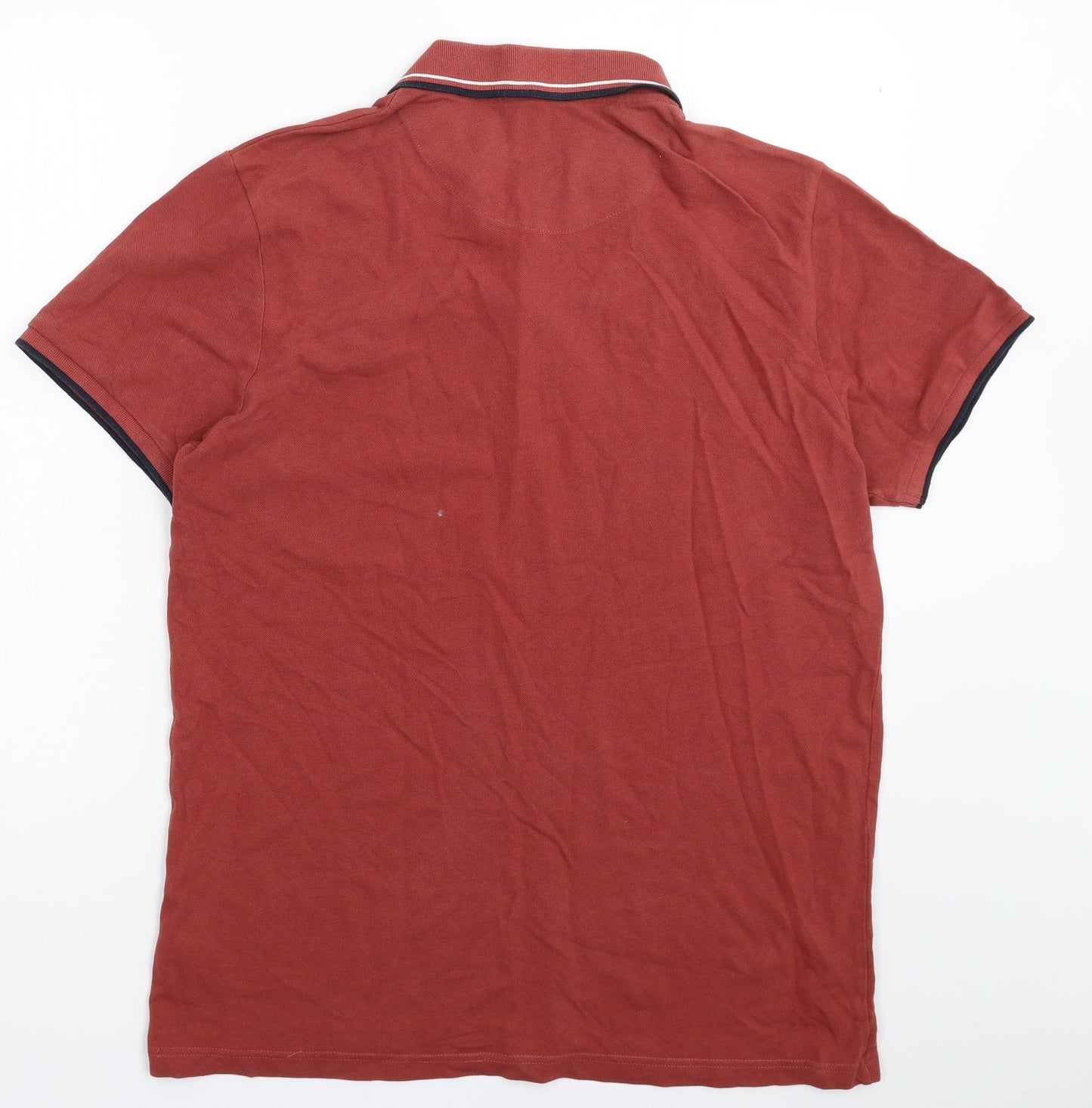 Very Mens Brown    Polo Size L