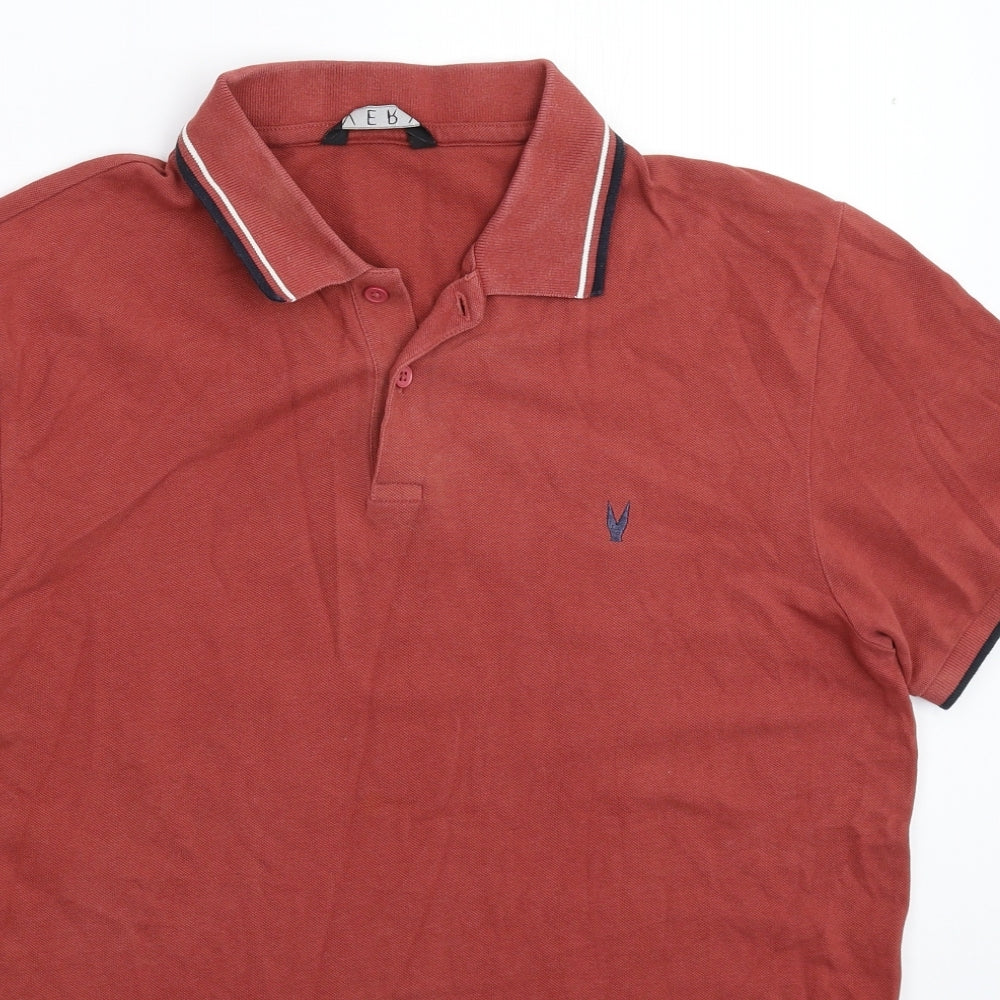Very Mens Brown    Polo Size L
