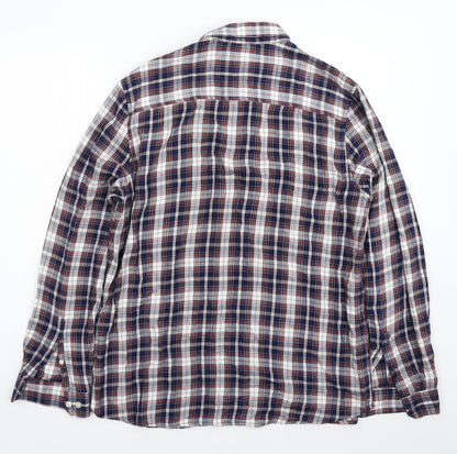 Mens UK Size L Burton Multicoloured  Button-Up Long Sleeve Casual Shirt