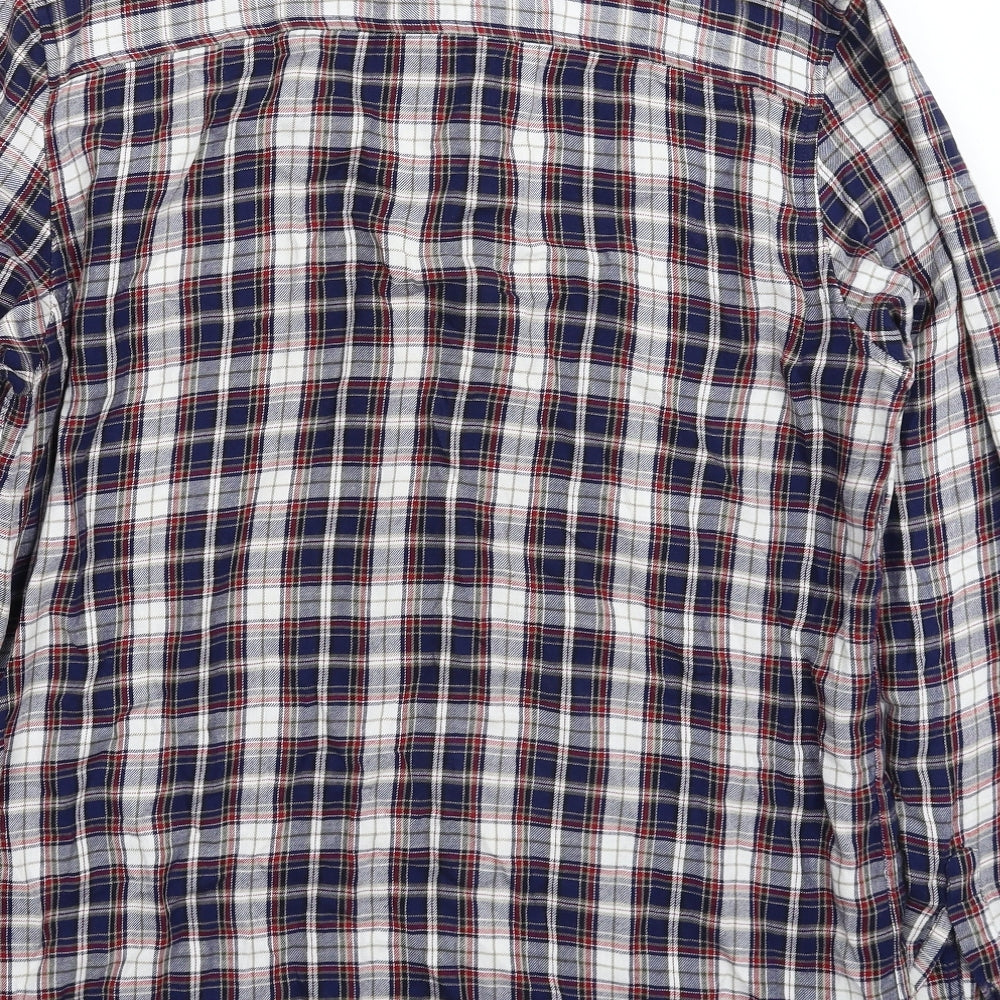 Mens UK Size L Burton Multicoloured  Button-Up Long Sleeve Casual Shirt