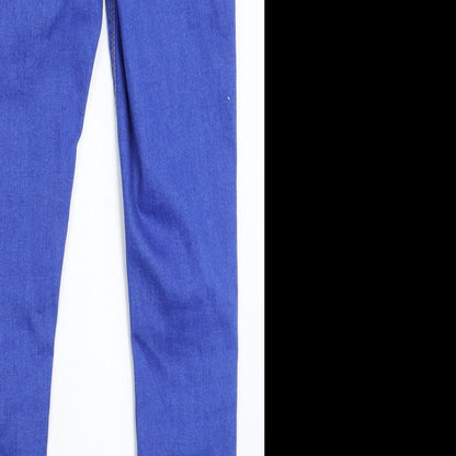 Denim & Co. Womens Blue  Denim Jegging Jeans Size 12 L30 in