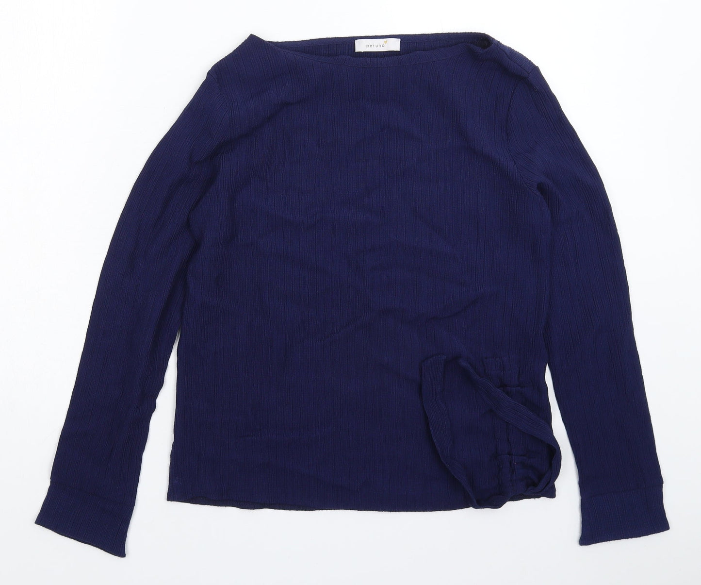 Womens UK Size 10 Marks and Spencer Blue Pullover Jumper