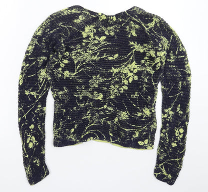 Womens UK Size S Sandwich Multicoloured Pullover Jumper