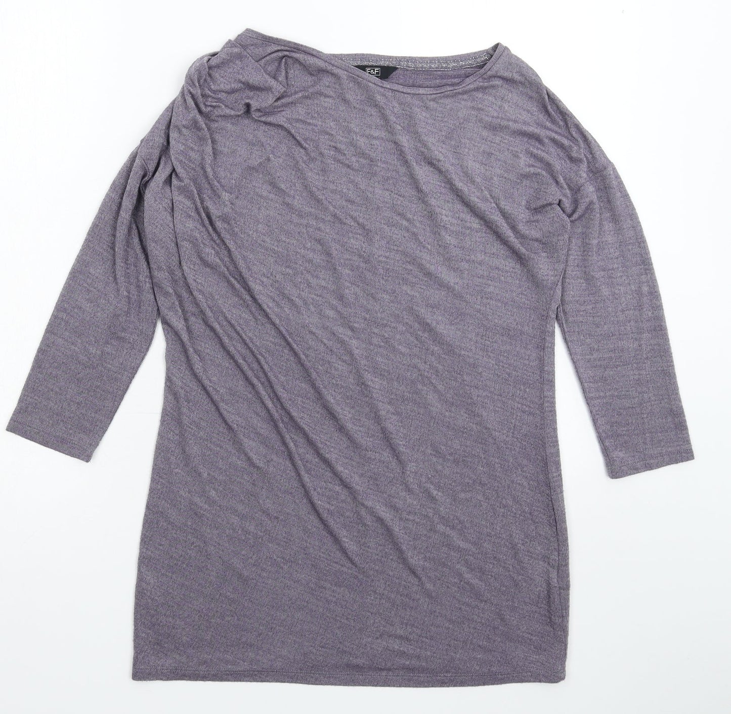 F&F Womens Grey   Pullover Jumper Size 10