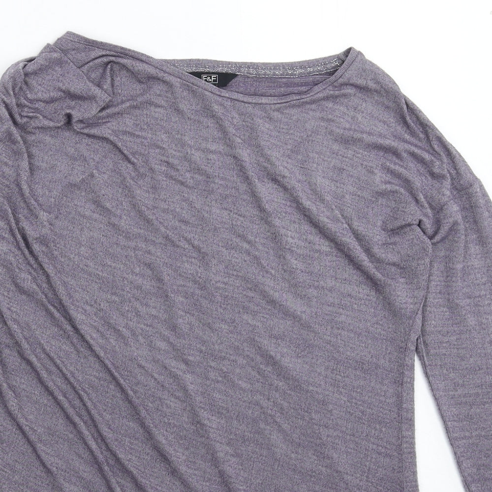 F&F Womens Grey   Pullover Jumper Size 10