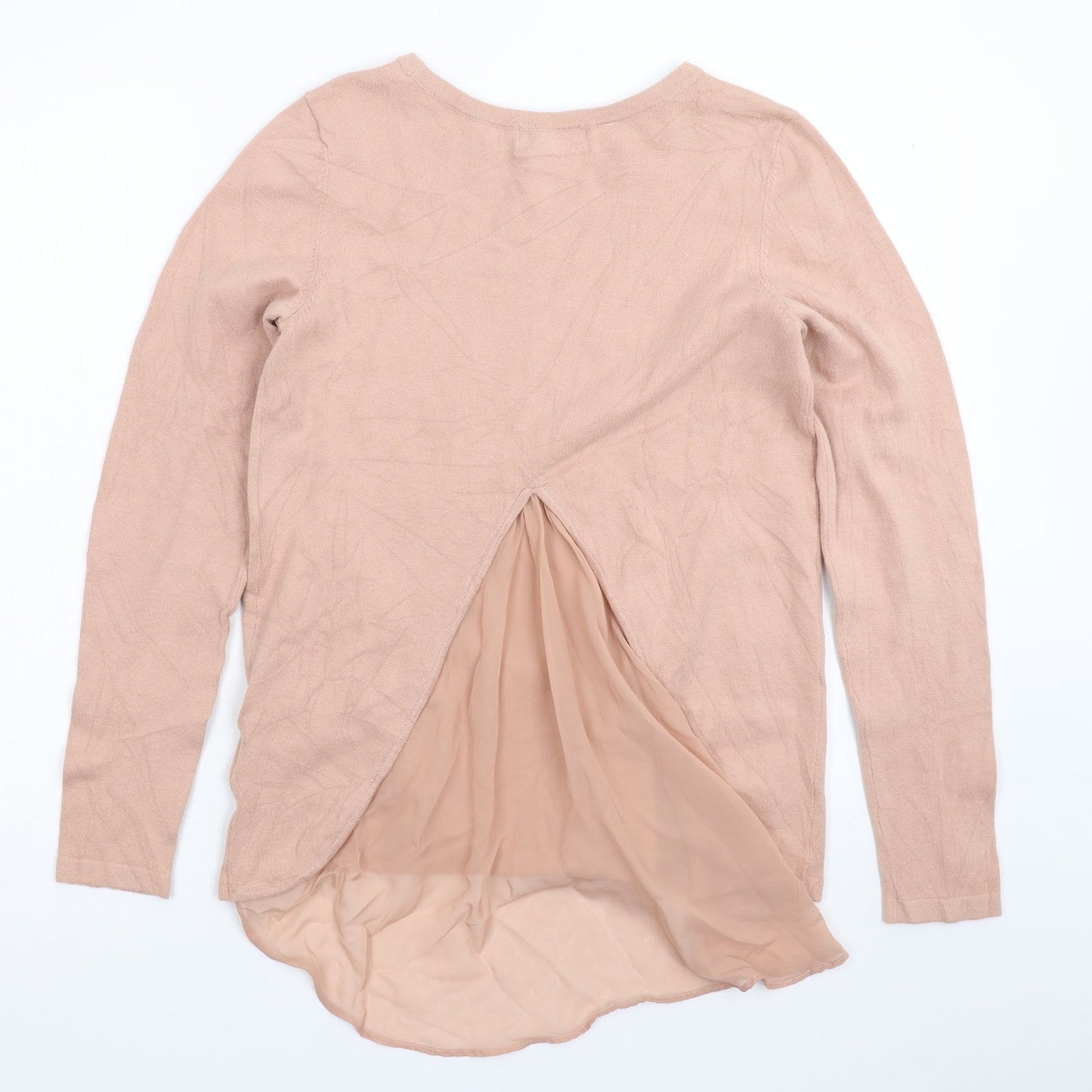 Body Flirt Womens Pink  Knit Pullover Jumper Size S