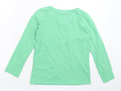 NEXT Boys Green   Pullover Sweatshirt Size 10 Years