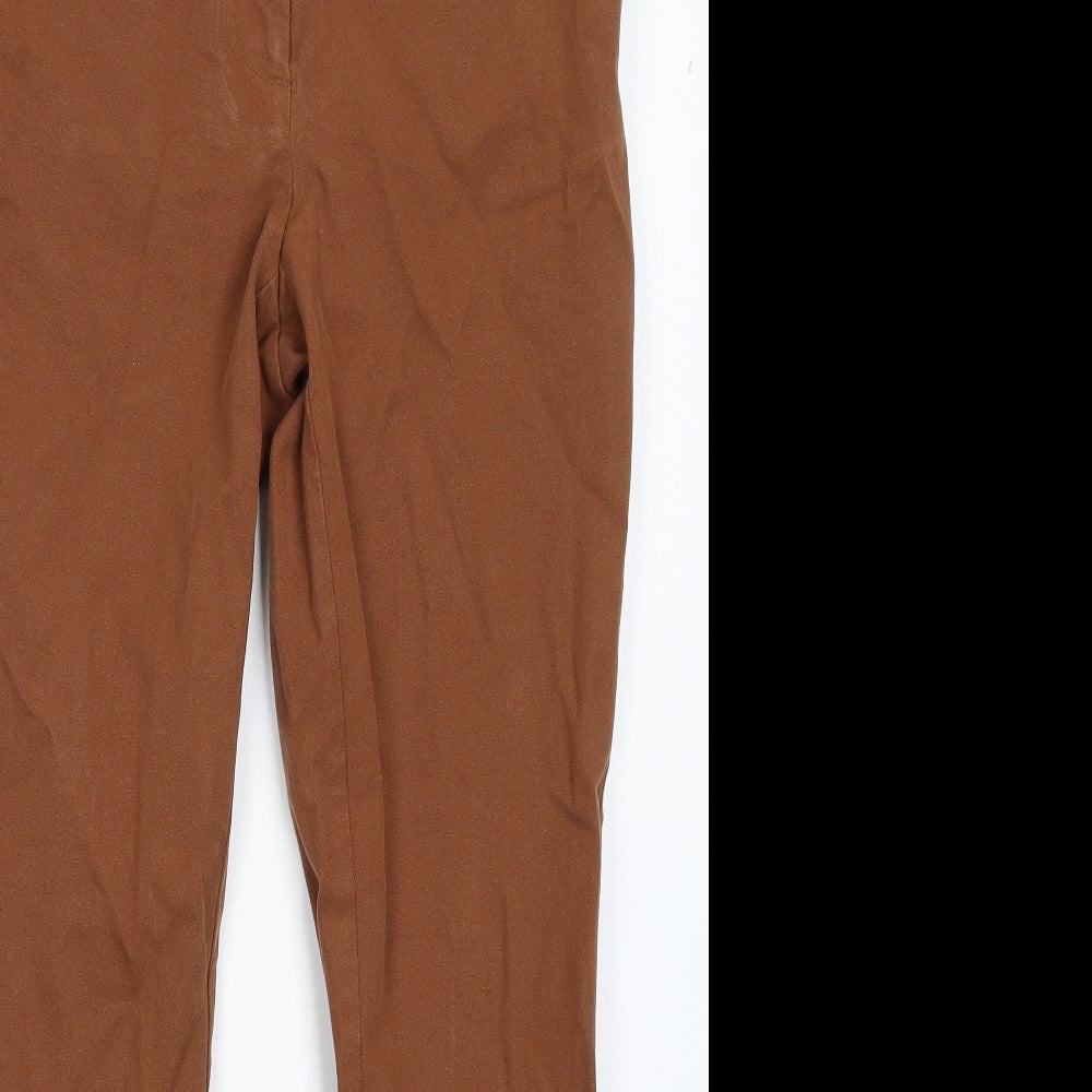 Autograph Womens Brown  Denim Skinny Jeans Size 8 L26 in