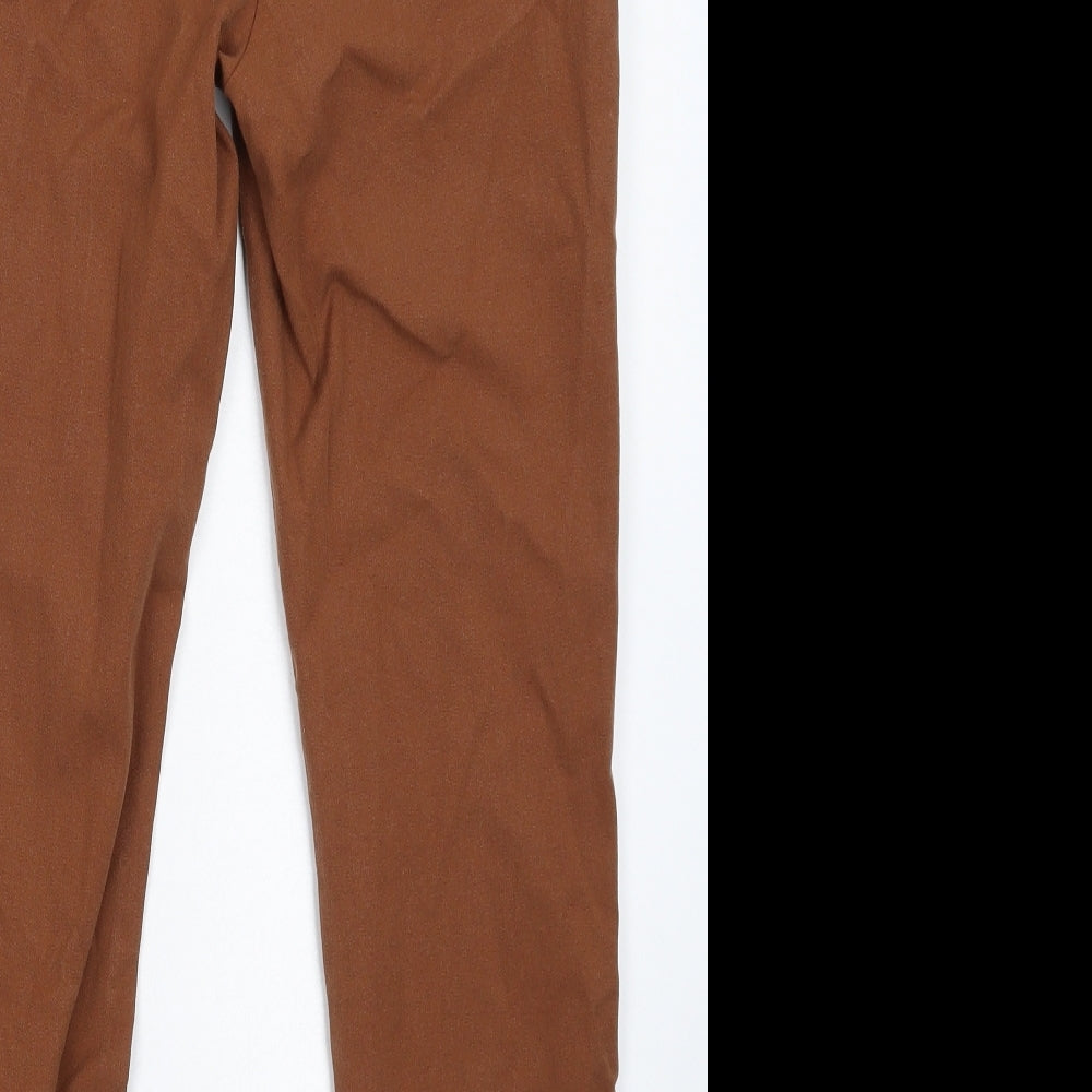 Autograph Womens Brown  Denim Skinny Jeans Size 8 L26 in