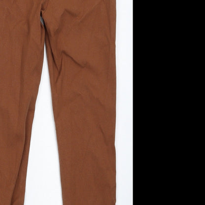 Autograph Womens Brown  Denim Skinny Jeans Size 8 L26 in