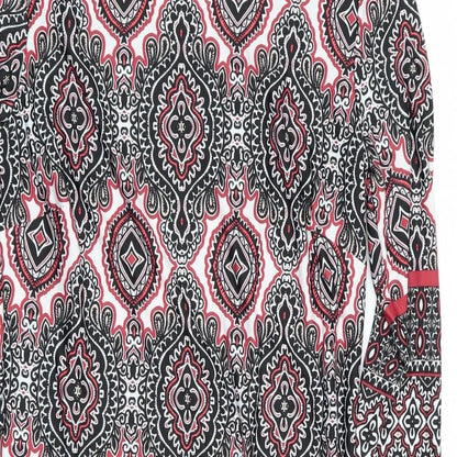 Primark Womens Multicoloured Geometric  Fit & Flare  Size 8