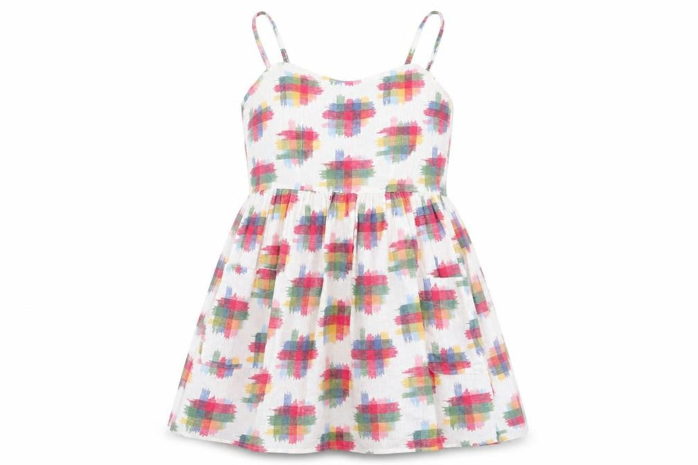 Womens UK Size 8 Topshop Multicoloured Basic Tank