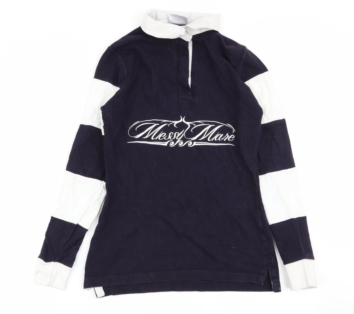 Front Row Mens Multicoloured Striped   Polo Size S