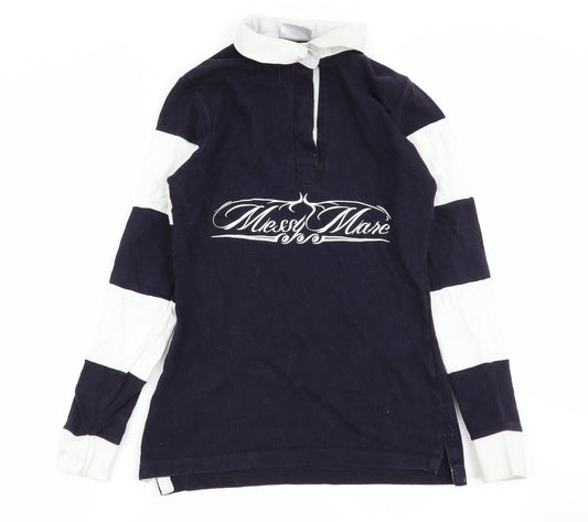 Front Row Mens Multicoloured Striped   Polo Size S