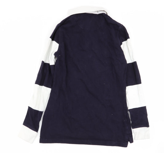 Front Row Mens Multicoloured Striped   Polo Size S