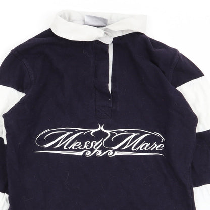 Front Row Mens Multicoloured Striped   Polo Size S