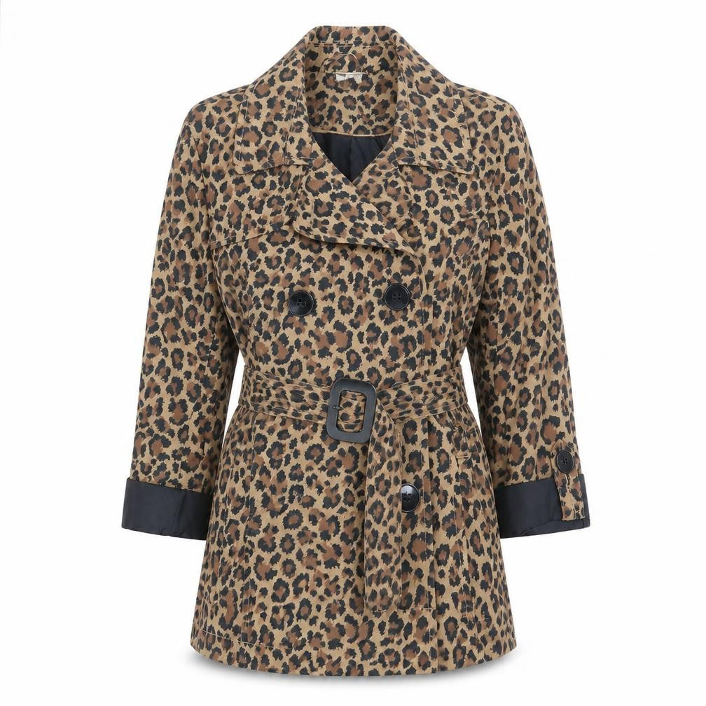 Womens UK Size 10 Divided by H&M Multicoloured Overcoat