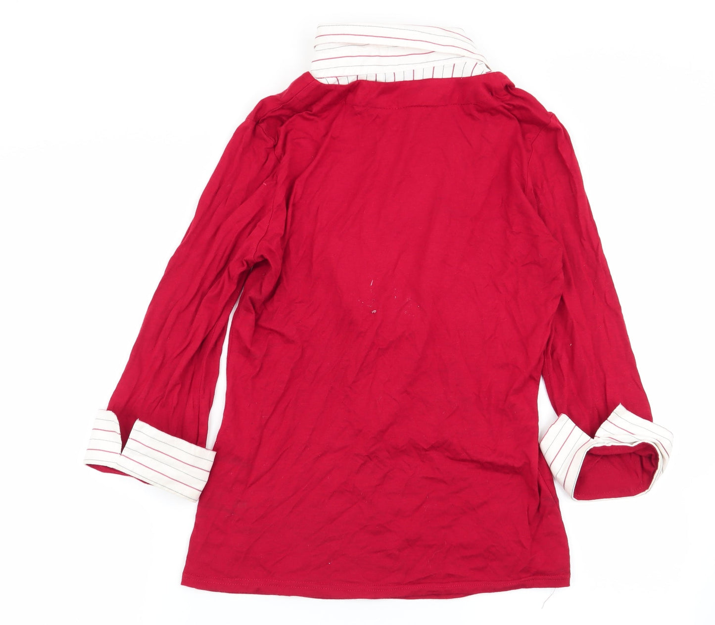 k Womens Red   Basic Blouse Size 12