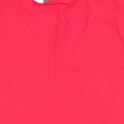 Primark Womens Red   Basic T-Shirt Size 10