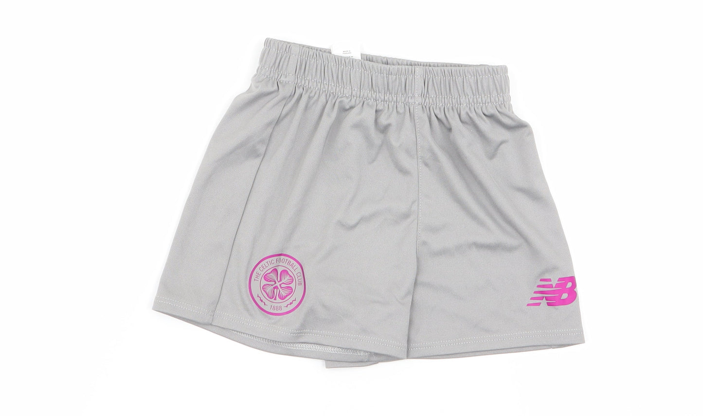 Celtic Football Club Boys Grey Batik  Capri Trousers Size 12-18 Months