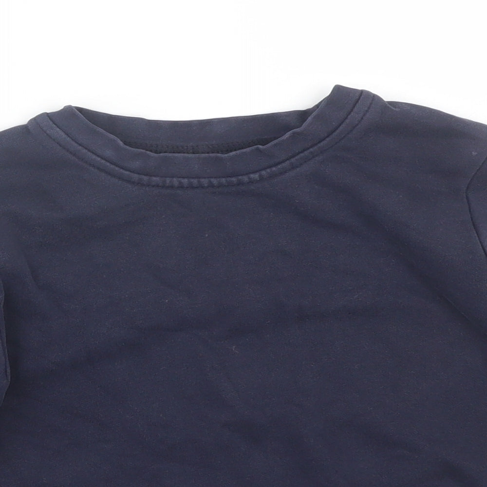 George Boys Blue   Pullover Sweatshirt Size 4-5 Years  - School uniform