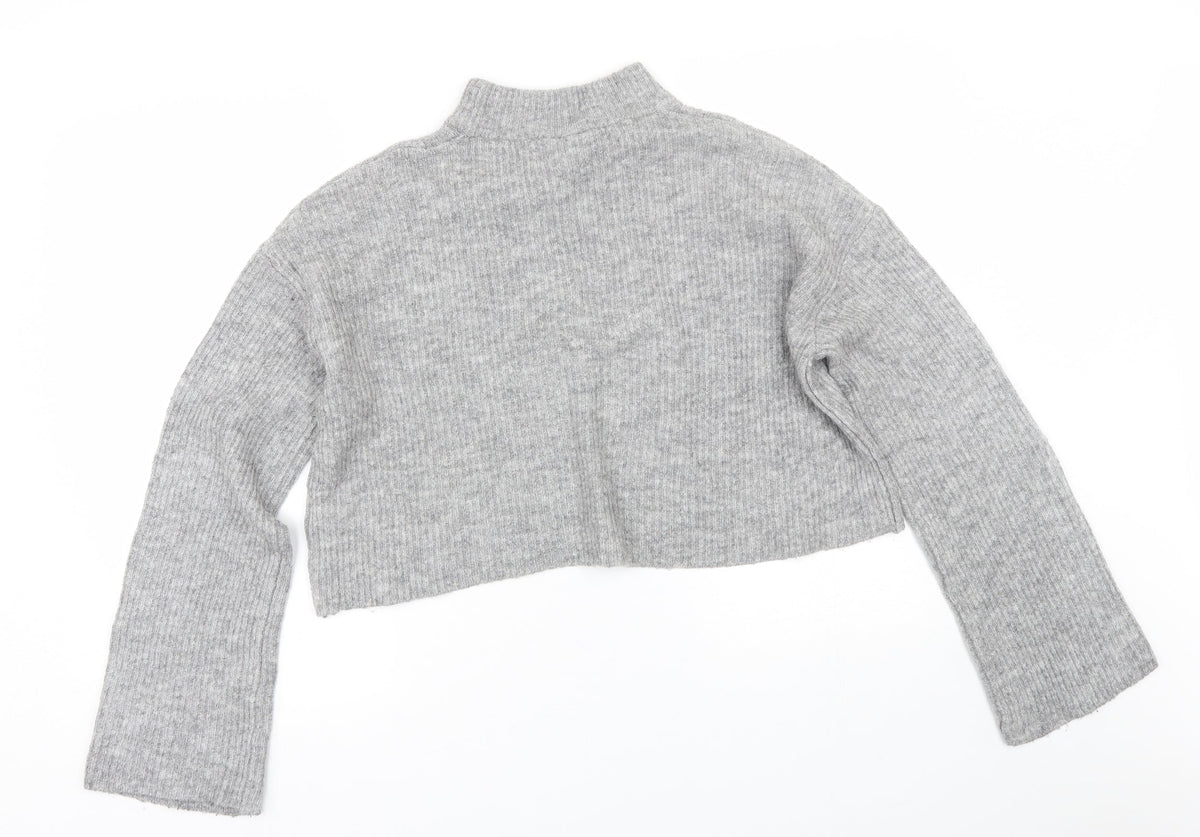 Womens UK Size S H&M Grey Pullover Jumper