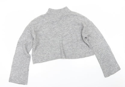 Womens UK Size S H&M Grey Pullover Jumper