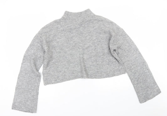 Womens UK Size S H&M Grey Pullover Jumper
