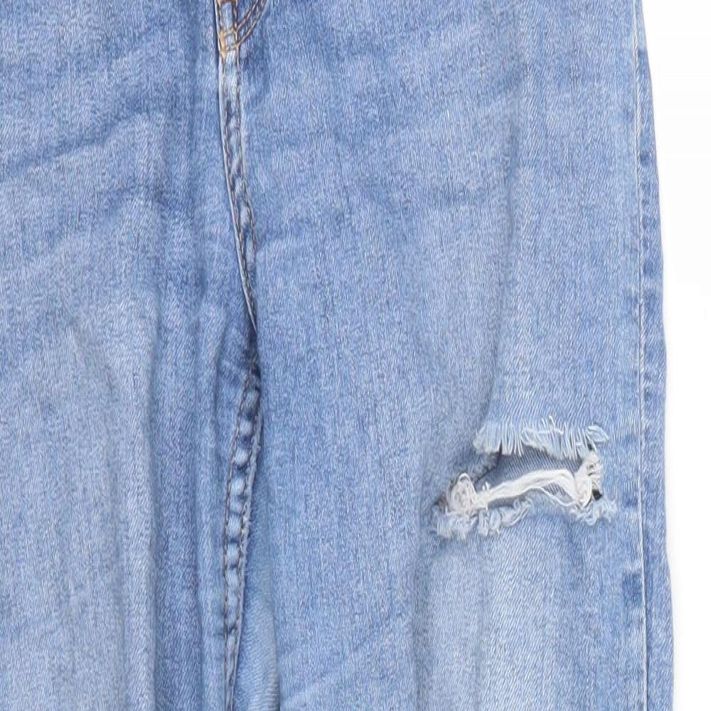 Womens UK Size 10 H&M Regular Fit Straight Blue Jeans