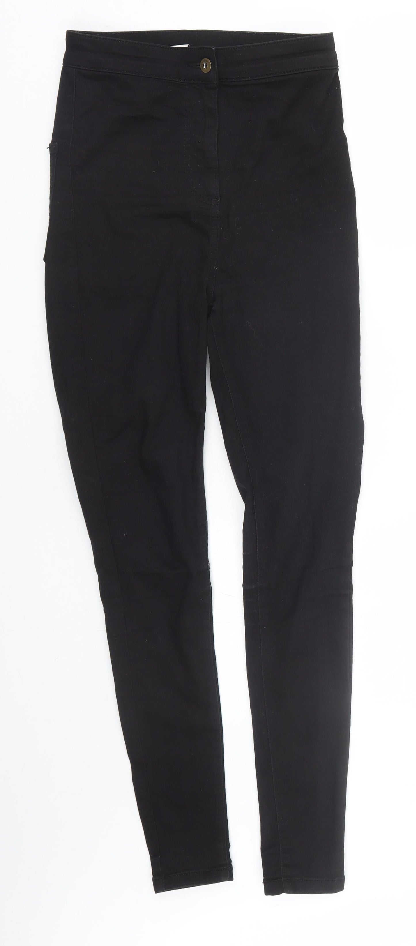 COLLUSION Womens Black  Denim Jegging Leggings Size 28 L28 in