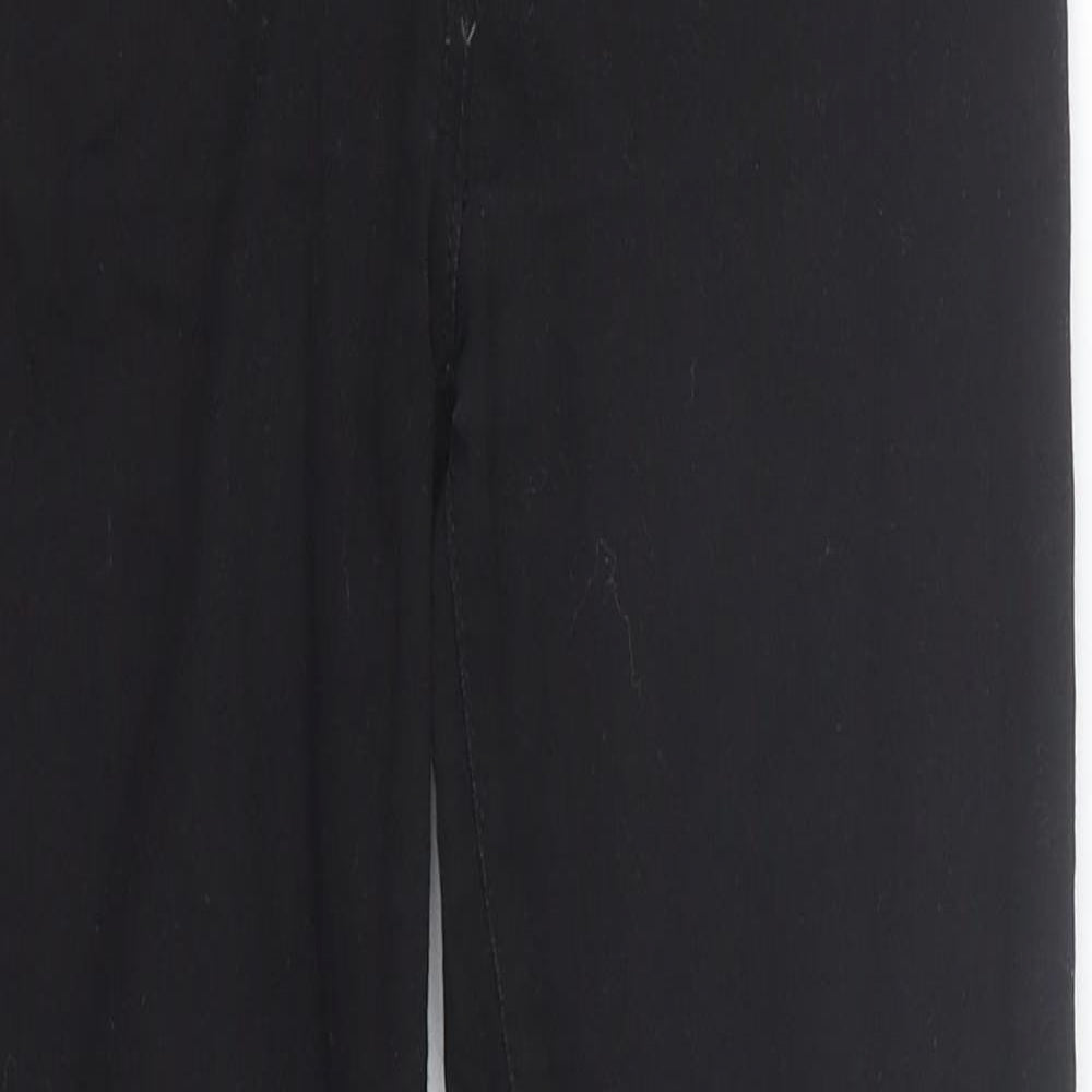 COLLUSION Womens Black  Denim Jegging Leggings Size 28 L28 in