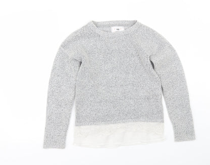 Young Dimension Girls Grey   Pullover Jumper Size 11-12 Years
