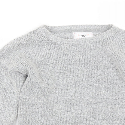 Young Dimension Girls Grey   Pullover Jumper Size 11-12 Years