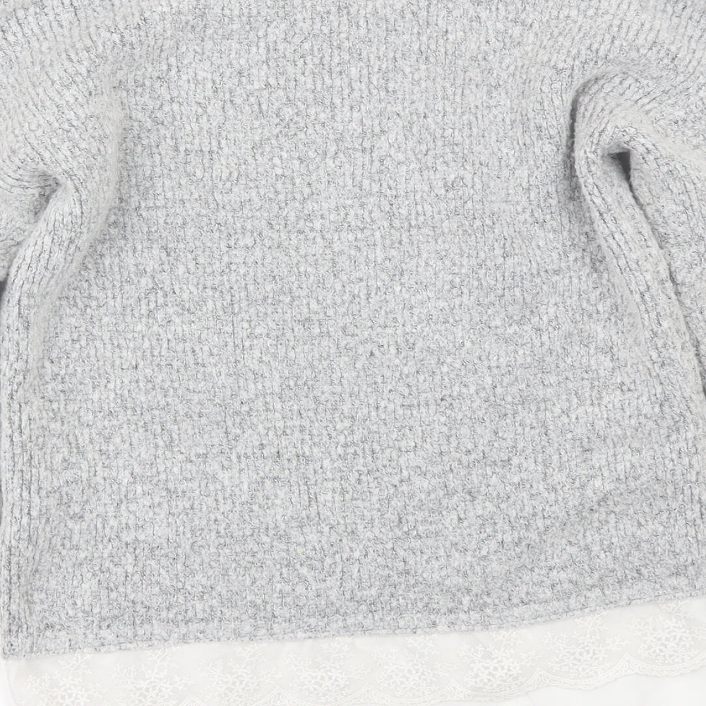 Young Dimension Girls Grey   Pullover Jumper Size 11-12 Years