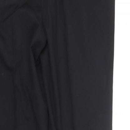 Womens UK Size 40 M&S Regular Fit  Black Trousers