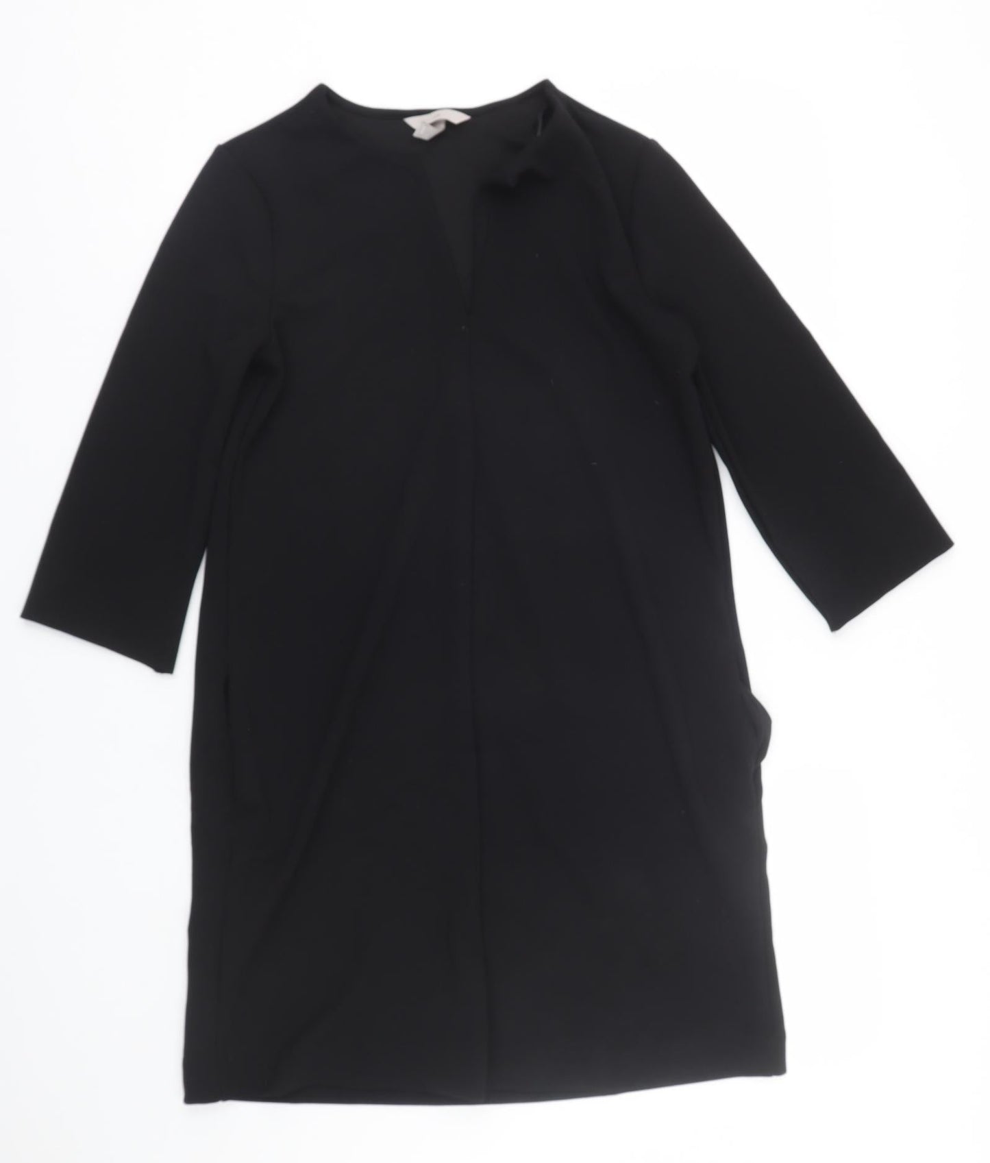 H&M Womens Black   T-Shirt Dress  Size S