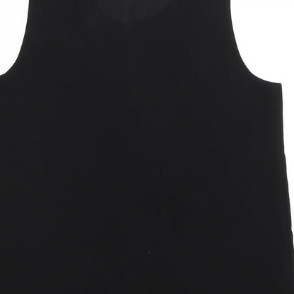 Womens UK Size 10 Atmosphere Black Basic Tank