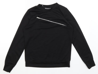 Miss Pap Womens Black   Pullover Jumper Size S