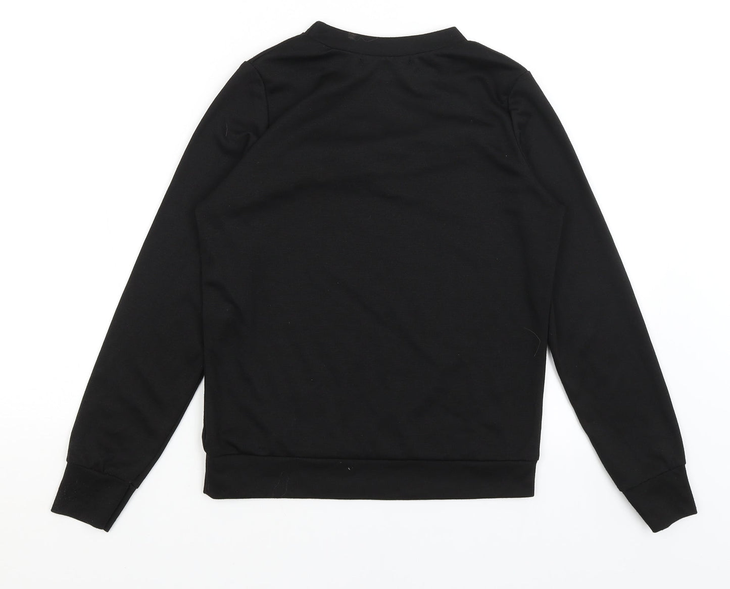 Miss Pap Womens Black   Pullover Jumper Size S