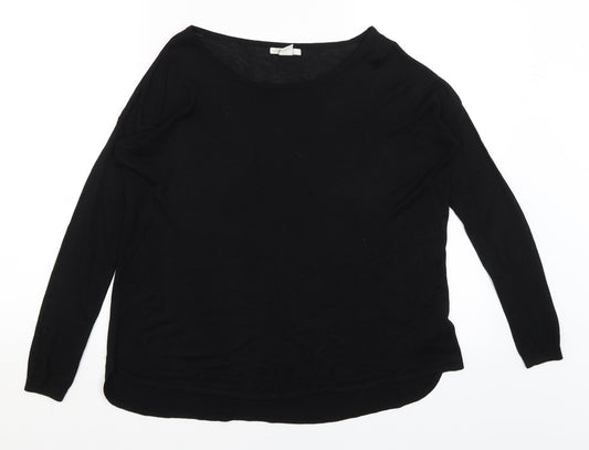 Womens UK Size XS H&M Black Pullover Jumper