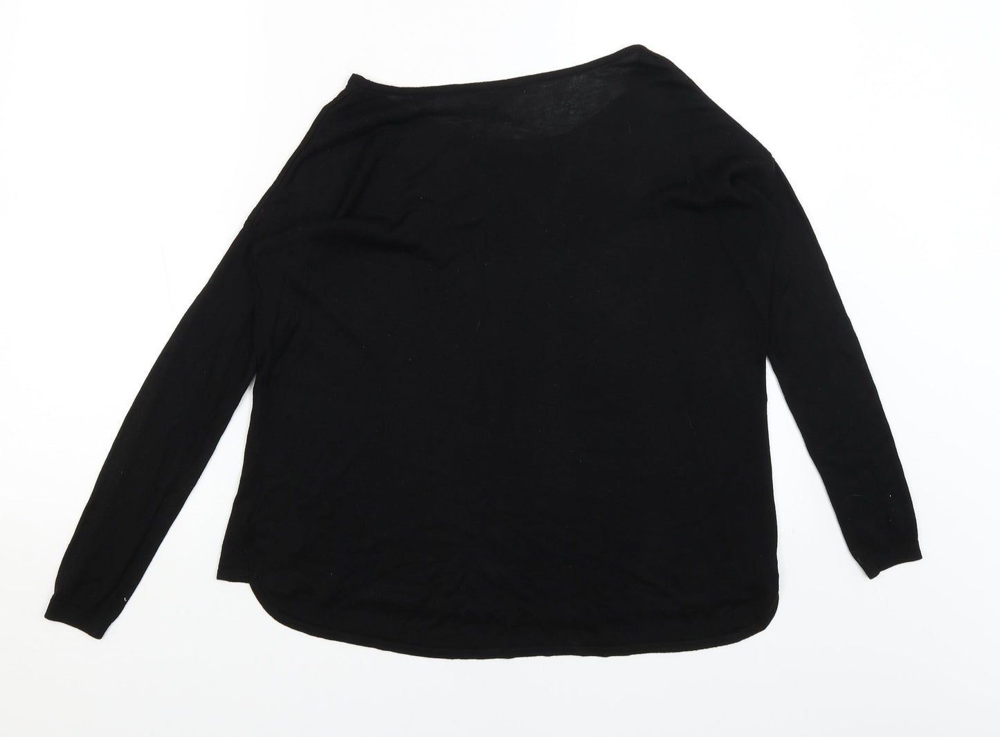 Womens UK Size XS H&M Black Pullover Jumper