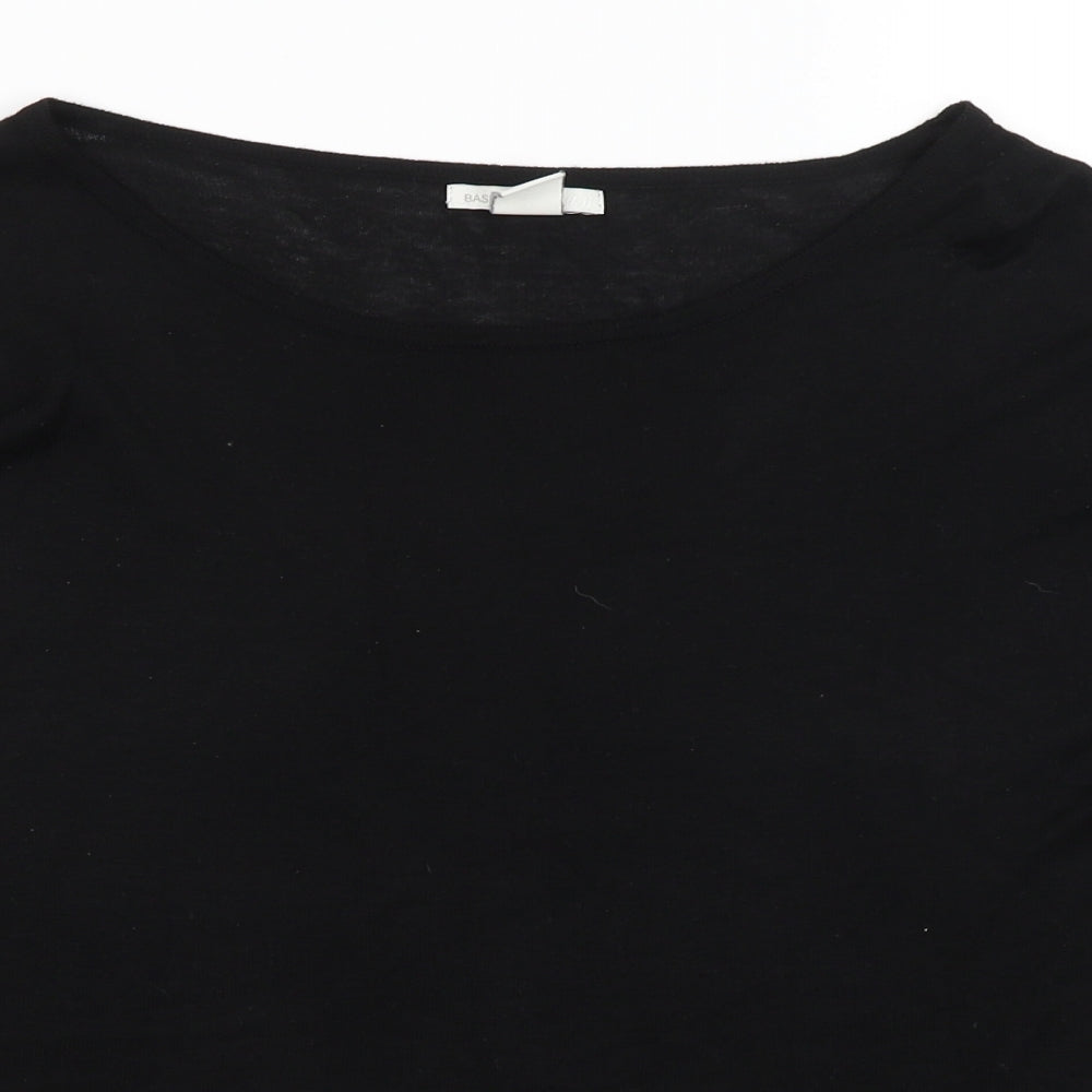 Womens UK Size XS H&M Black Pullover Jumper
